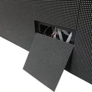 Outdoor P10 Metallic Front Maintenance High Resolution Advertising Screen LED Video Wall Display