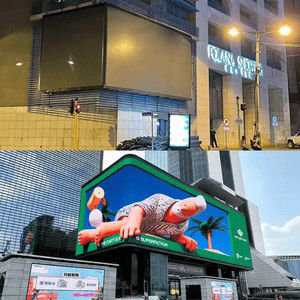 Outdoor LED Wall with Customized Cabinet Size Solution