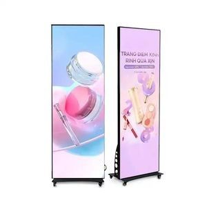 Full Color LED Poster Display Stand for Advertising TV Shows