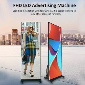 LED Poster Display Standing Screen Custom Poster for Advertising
