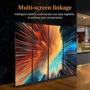 P1.86 WiFi Control HD LED Poster Display for Mall