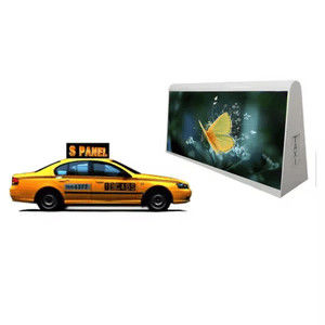 Car P2.5 Waterproof Double-Sided Taxi Top LED Display Digital Signage Screen LED Commercial Advertising Display Screen