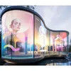 Transparent LED Display Building Wall Outdoor LED Display Screen Shopping Mall