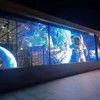 LED Film Shopping Window Module Display 3D LED Transparent Glass Advertising Screen
