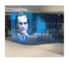 LED Video Wall with Glass Transparent Panels