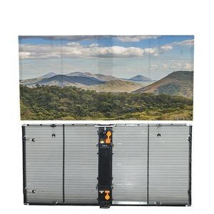 High Quality HD Video Advertising LED Display P3.91 Glass Transparent LED Screen