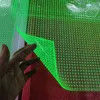 P8 Full Color Indoor Outdoor Soft Curlable Crystal Transparent LED Film Display