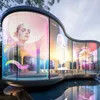 LED Display Board with Glass Panels Transparent LED Panel Glass LED Display Module
