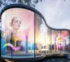 High-Definition Indoor Transparent LED Screen for Events and Retail