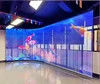 P10 Adhesive Advertising Film Flexible LED Window Screen Video Wall Diqital Sticky Film Transparent LED Screen
